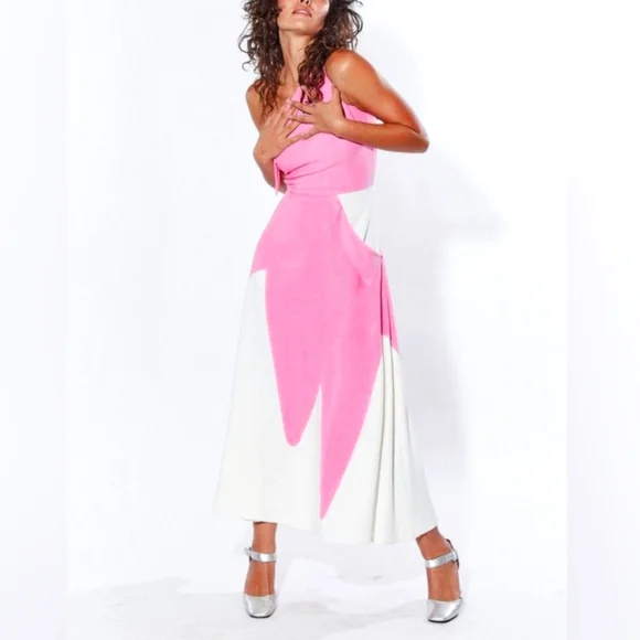 white maxi dress for women Casual Chiffon Long White / US 14 Size medium measures 60.75 Size:15 32/33 Slim House of Balenciaga - cf-size-us-10